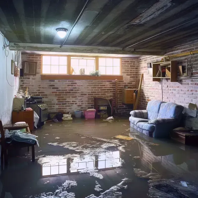 Flooded Basement Cleanup in North Vacherie, LA